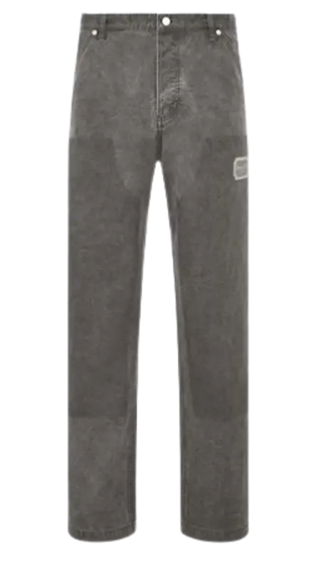 Dior Gray Cotton Denim Jeans $1300