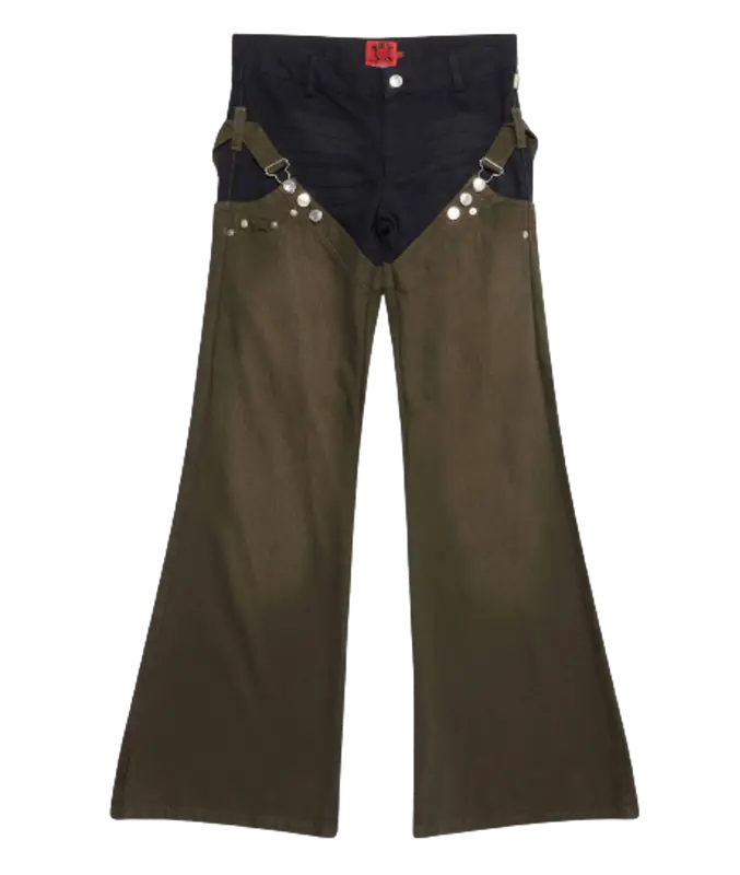 Marc Jacobs Chaps Flare Pants $295