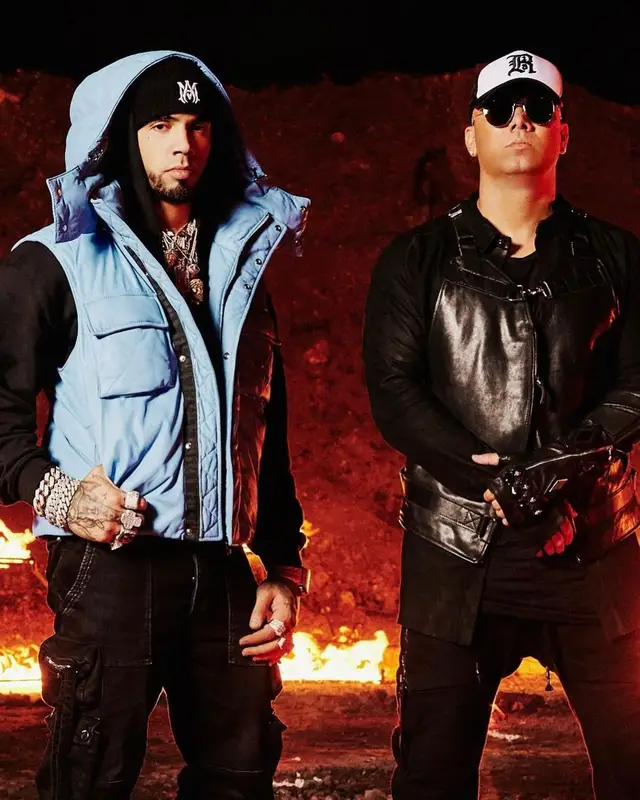 Anuel AA outfit in Amiri, 2023