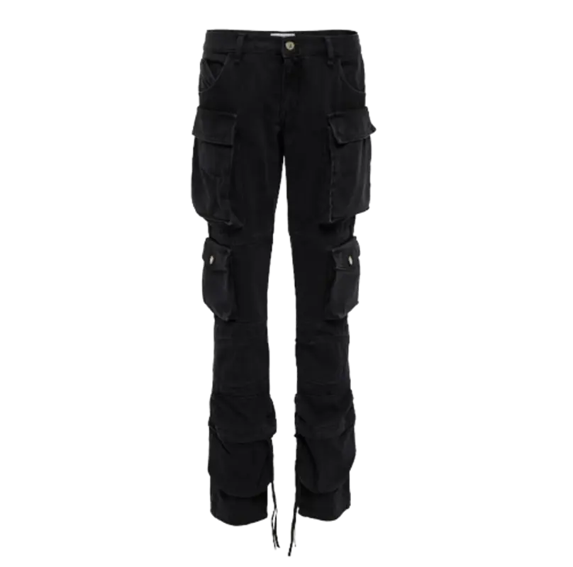 The Attico Essie Denim Cargo Pants $1090