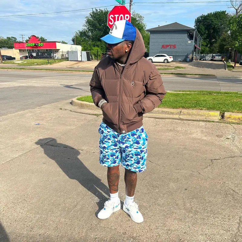 Sauce Walka outfit in Bape and A Bathing Ape, 2023