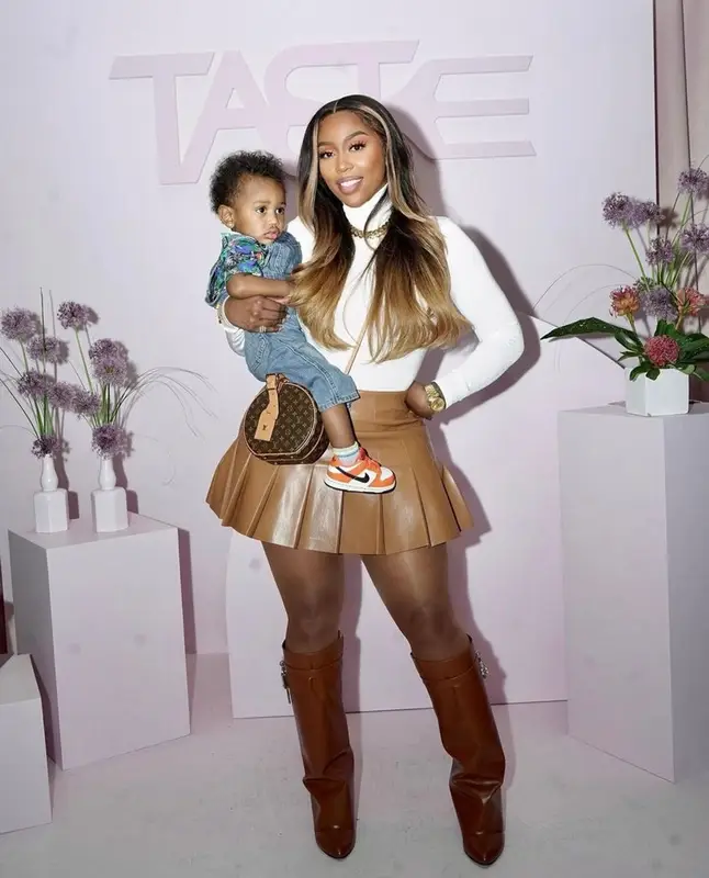 Kash Doll outfit in Givenchy, Louis Vuitton, and Alice+Olivia, 2023