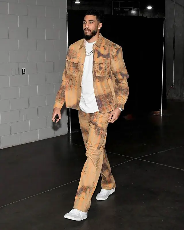 Jayson Tatum outfit in Rta and Nike, 2023