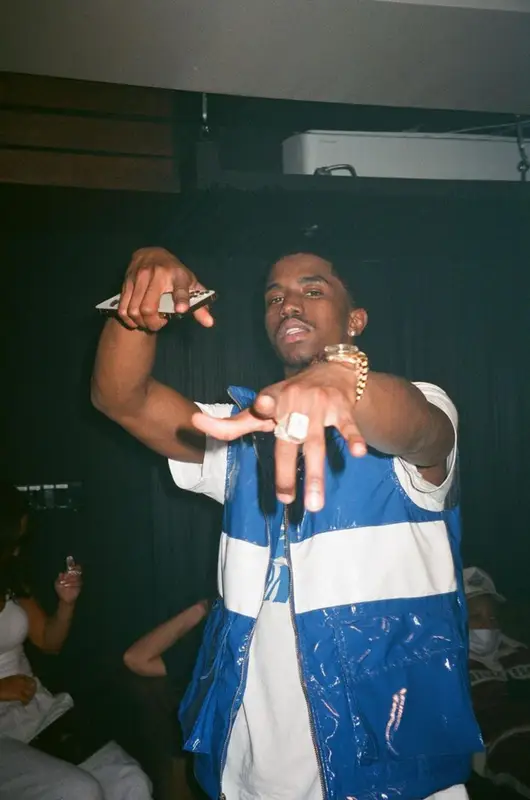 King Combs outfit in Delacasso, 2023