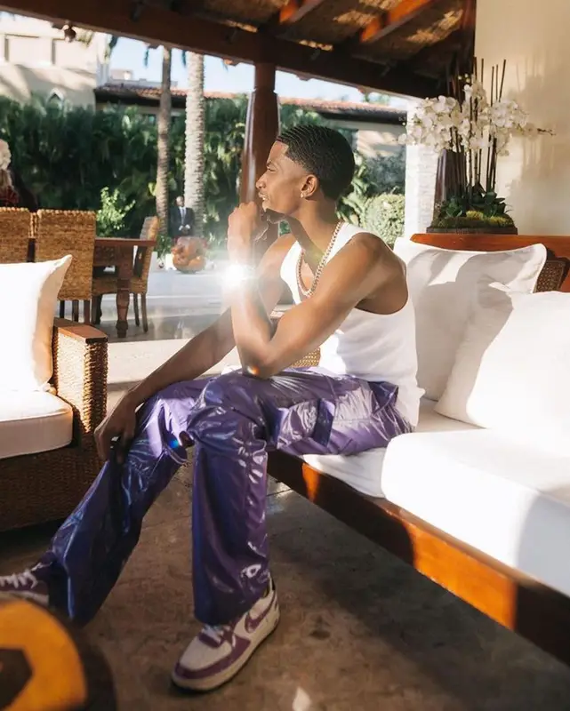 King Combs outfit in Delacasso, 2023