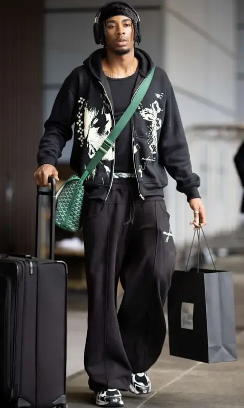 David Duke Jr outfit in Elusive , 2023