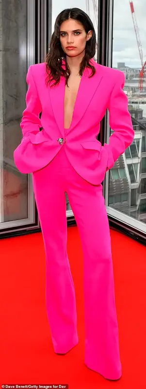 Sara Sampaio outfit in David Koma, 2023