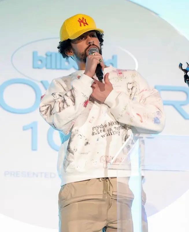 Bad Bunny outfit in Paly, 2023