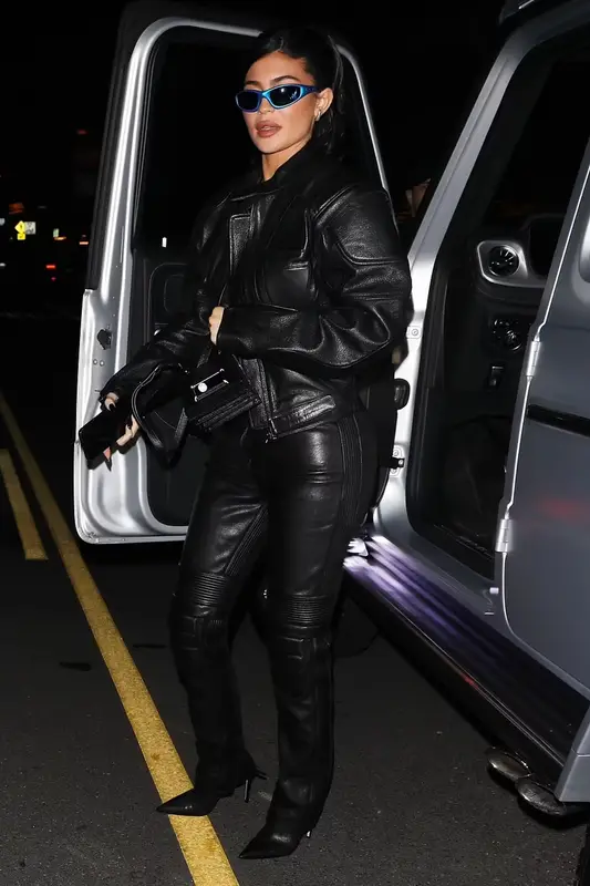 Kylie Jenner outfit in David Koma, 2022