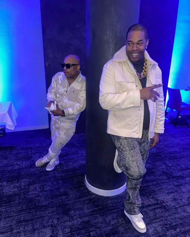 Busta Rhymes outfit in Louis Vuitton, 2023