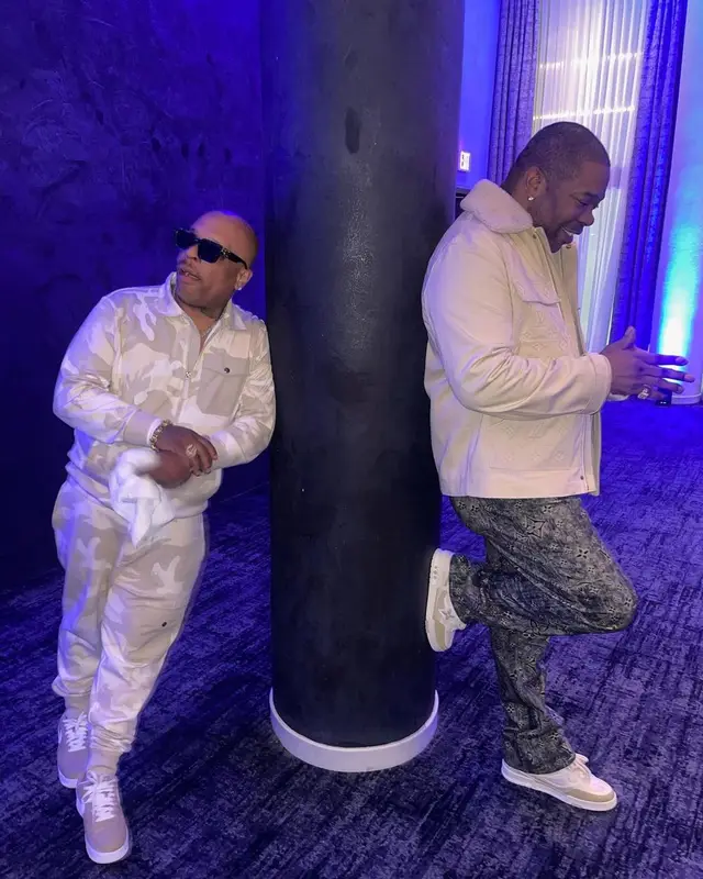 Busta Rhymes outfit in Louis Vuitton, 2023