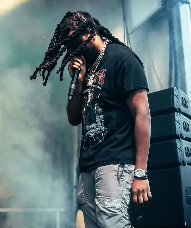 Young Nudy outfit in Abstract Clothing Co., 2023
