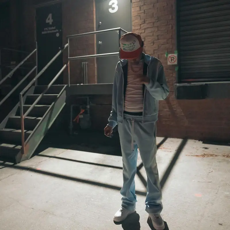 Lil Poppa outfit in Amiri, Chrome Hearts, and Matty Boy, 2023