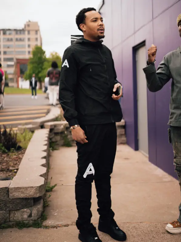 G Herbo outfit in Abstract Clothing Co., 2023