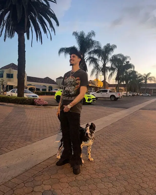 LaMelo Ball outfit in Valabasas, Dior, and LaFrance, 2023