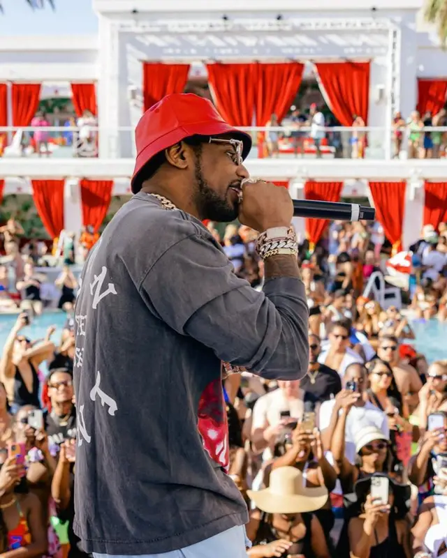 Fabolous outfit in Saint Michael, Jordan, and Only In New Orleans, 2023