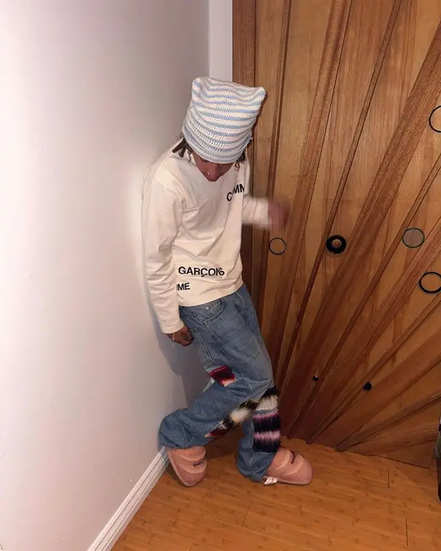 Iann Dior outfit in Comme Des Garcons, Marni, and Maison Margiela, 2023