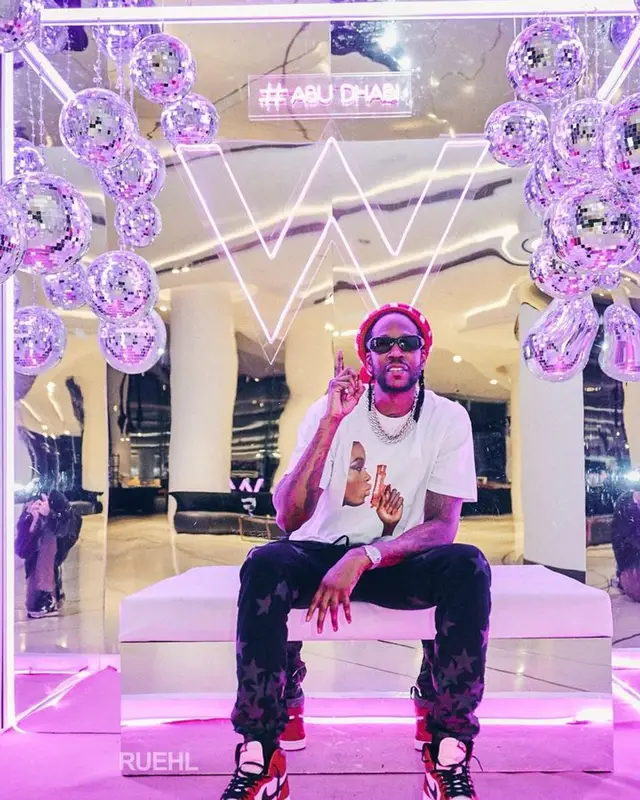 2 Chainz outfit in Supreme, Amiri, and Chemist, 2023
