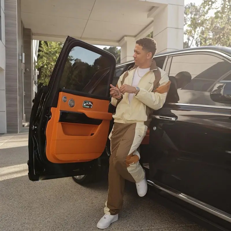 Lil Bibby outfit in Kith and Nike, 2023