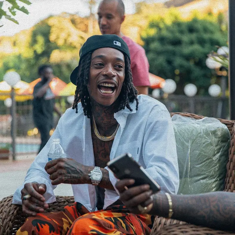 Wiz Khalifa outfit in Rothco, 2022
