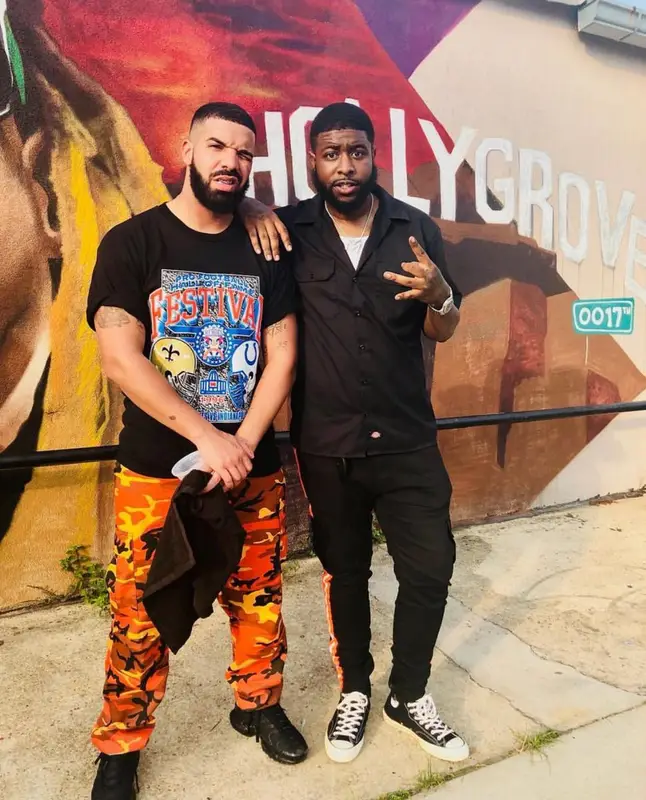 Drake outfit in Rothco, 2022