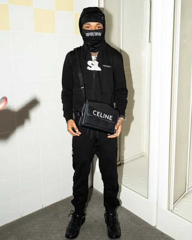 Swae Lee outfit in Giorgio Armani, Celine, and Wuwu, 2023