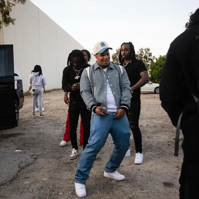 Doodie Lo outfit in Nike and Amiri, 2023