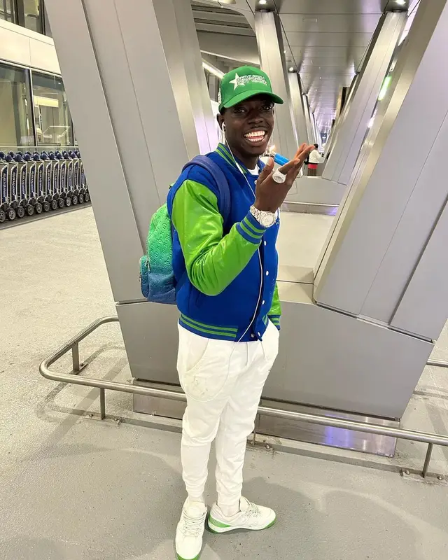 Bobby Shmurda outfit in Gucci, Louis Vuitton, and Soho Youth Club, 2023
