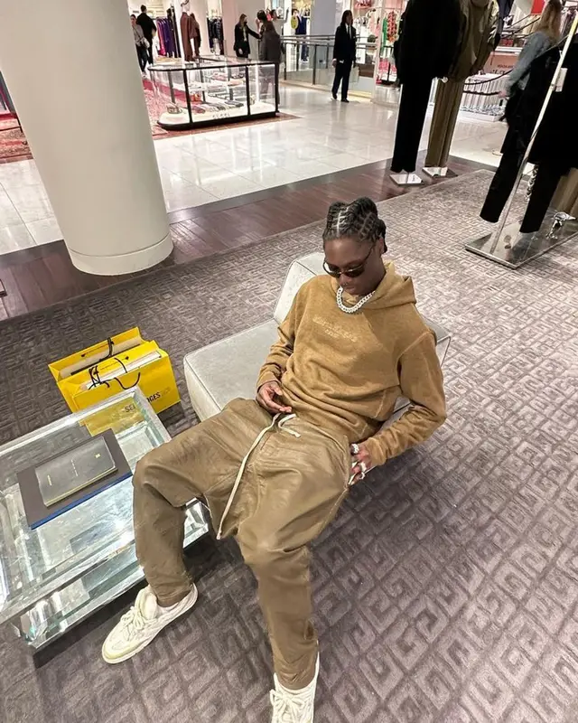 Jnr Choi outfit in Maison Margiela and Louis Vuitton, 2023