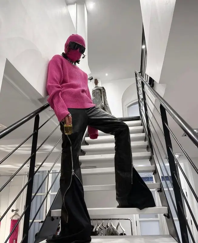 No Cap outfit in Rick Owens, 2023