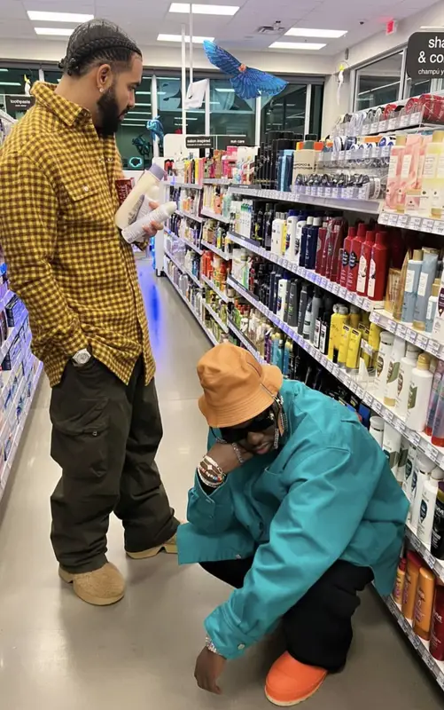 Lil Yachty outfit in Louis Vuitton, Loewe, and Nigo, 2022