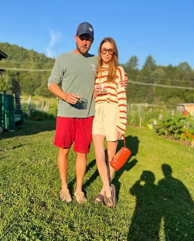 Whitney Port-Rosenman outfit in Axel Arigato, 2022