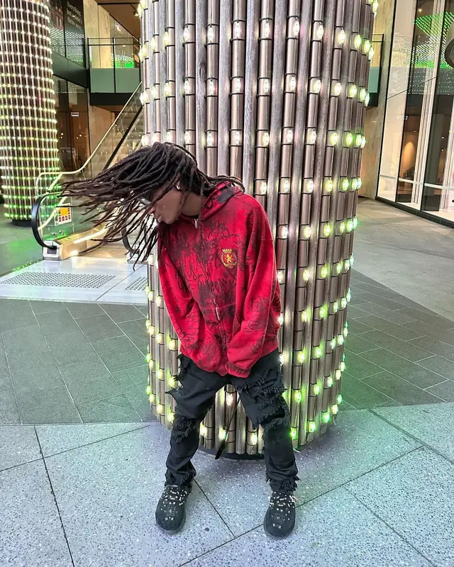 Tana outfit in Balenciaga, Rick Owens, and Ray-Ban, 2023