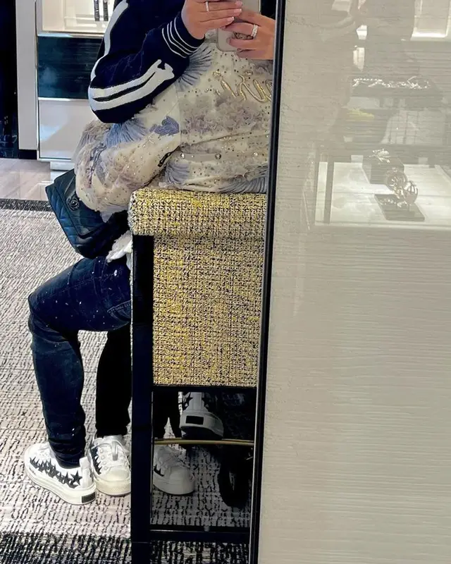 Lil Durk outfit in Amiri, 2023