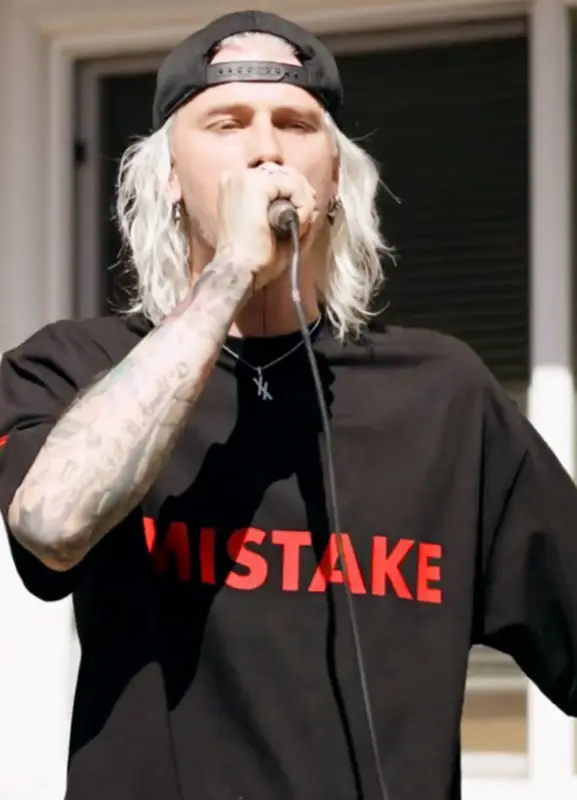 Machine Gun Kelly outfit in A Better Mistake, 2023
