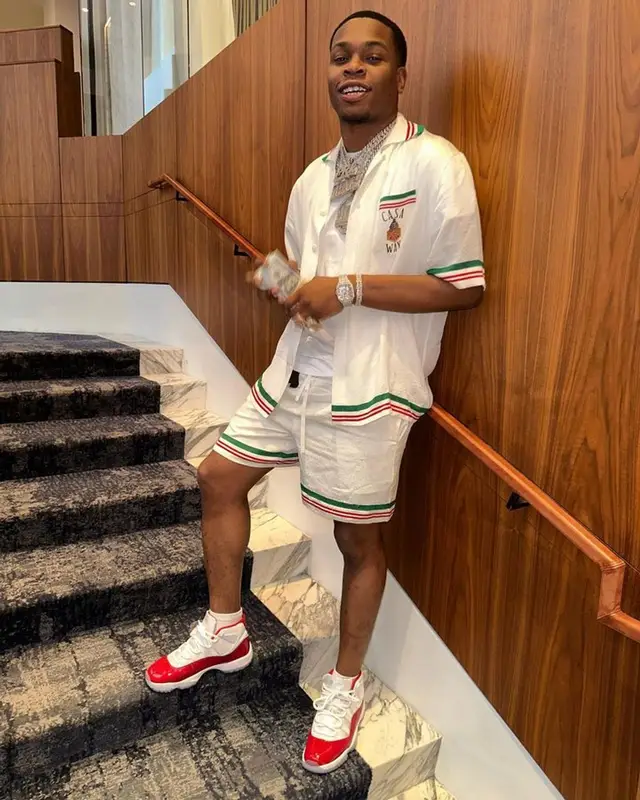 Kenny Muney outfit in Casablanca and Jordan, 2023