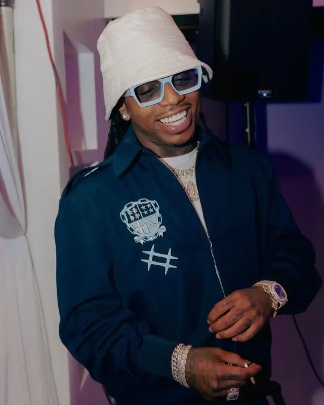 Jacquees outfit in Lucid FC, 2023
