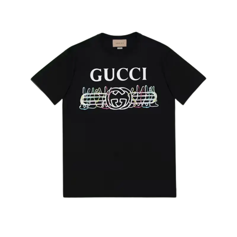 Gucci Rabbit Logo-Print Cotton Jersey T-shirt $526