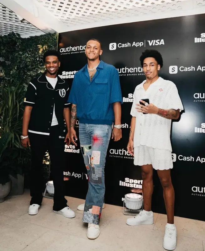 Paolo Banchero outfit in Louis Vuitton, Cout De La Liberte, and Nike, 2023
