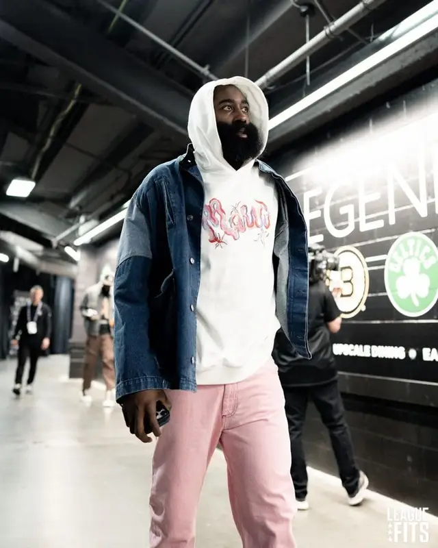 James Harden outfit in Marni, 2023