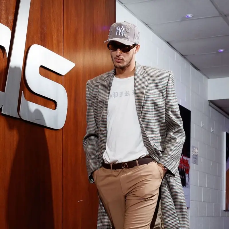 Kyle Kuzma outfit in Shmuie, 2023