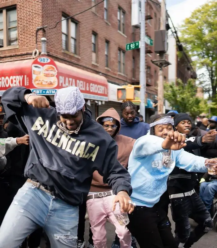 Rowdy Rebel outfit in Spider Worldwide, Amiri, and Jordan, 2023