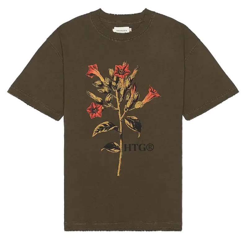 Honor The Gift Olive Cotton Short-Sleeve T-shirt $52