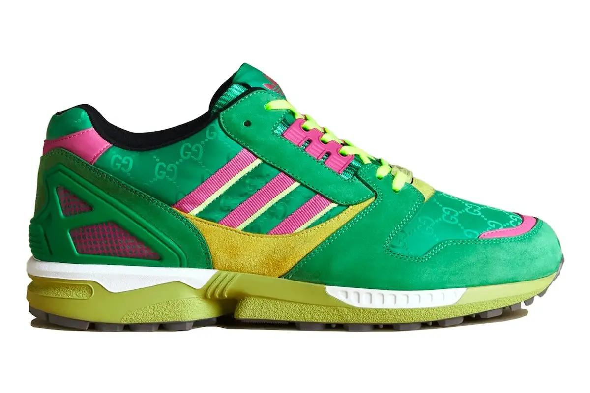 Gucci Zx 8000 Green Gg Monogram Sneakers $1190