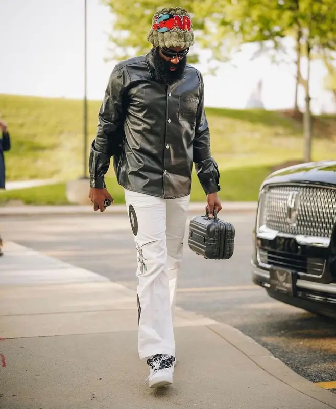 James Harden outfit in Code, 2023