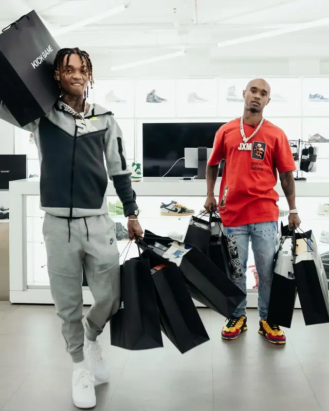 Slim Jxmmi outfit in Ksubi, 2023