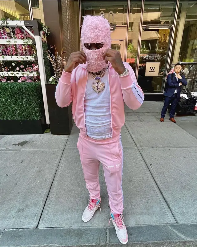 Sleepy Hallow outfit in Palm Angels and Nike, 2023