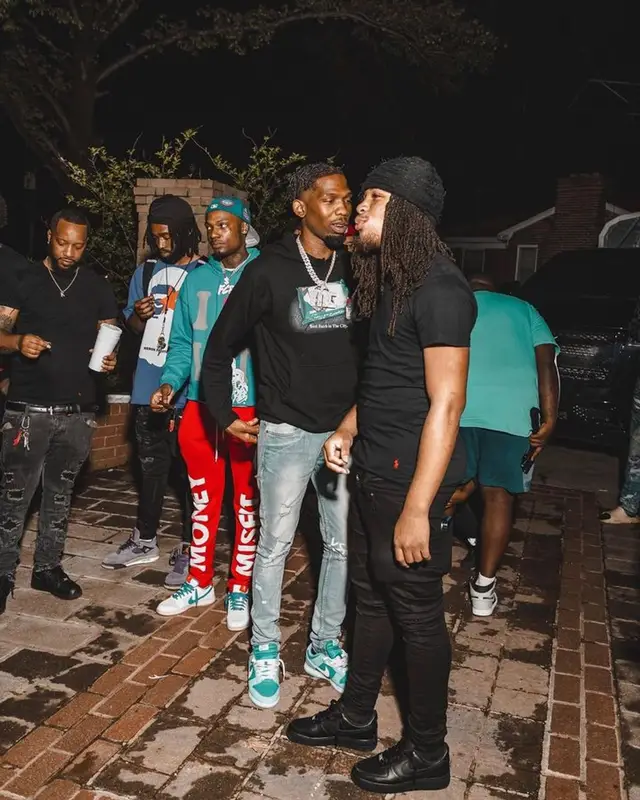 BlocBoy JB outfit in Cookies, Ksubi, and Nike, 2023