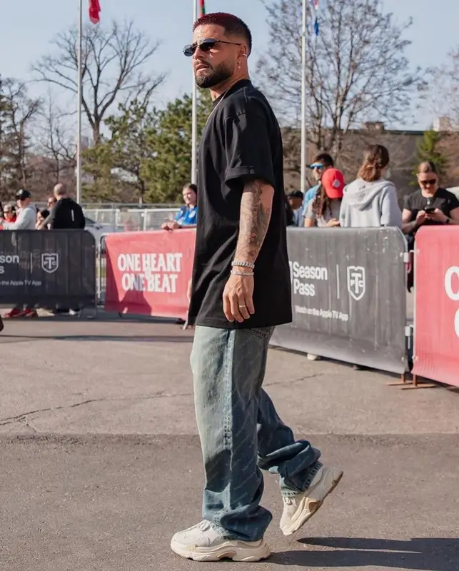 Lorenzo Insigne outfit in Balenciaga, 2023