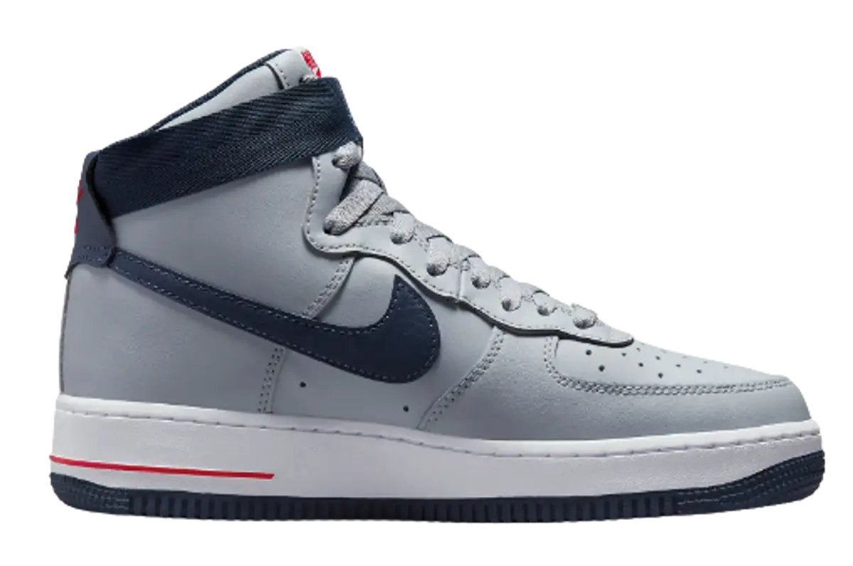 Nike Air Force 1 Grey High Sneakers $125